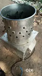 Chicken feather cleaning machine 1 year old