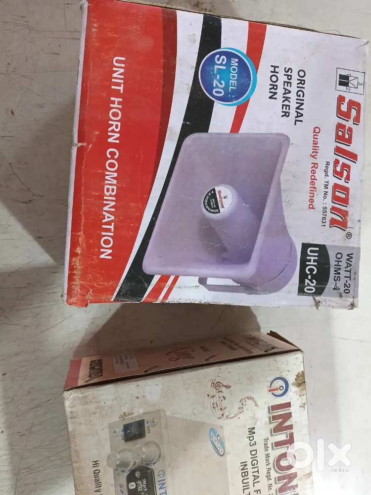 HORN SPEAKER USB PLAYER IN LALBURRA