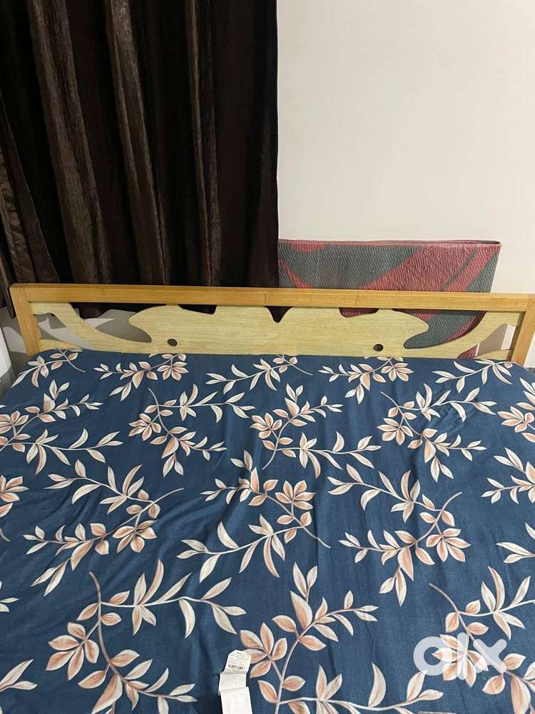 Sale of Double size bed, Computer table with storage