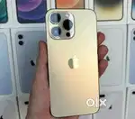 IPHONE 14PROMAX REFURBISHED GOLDEN COLOUR 512GB WARRANTY AVAILABLE BOX