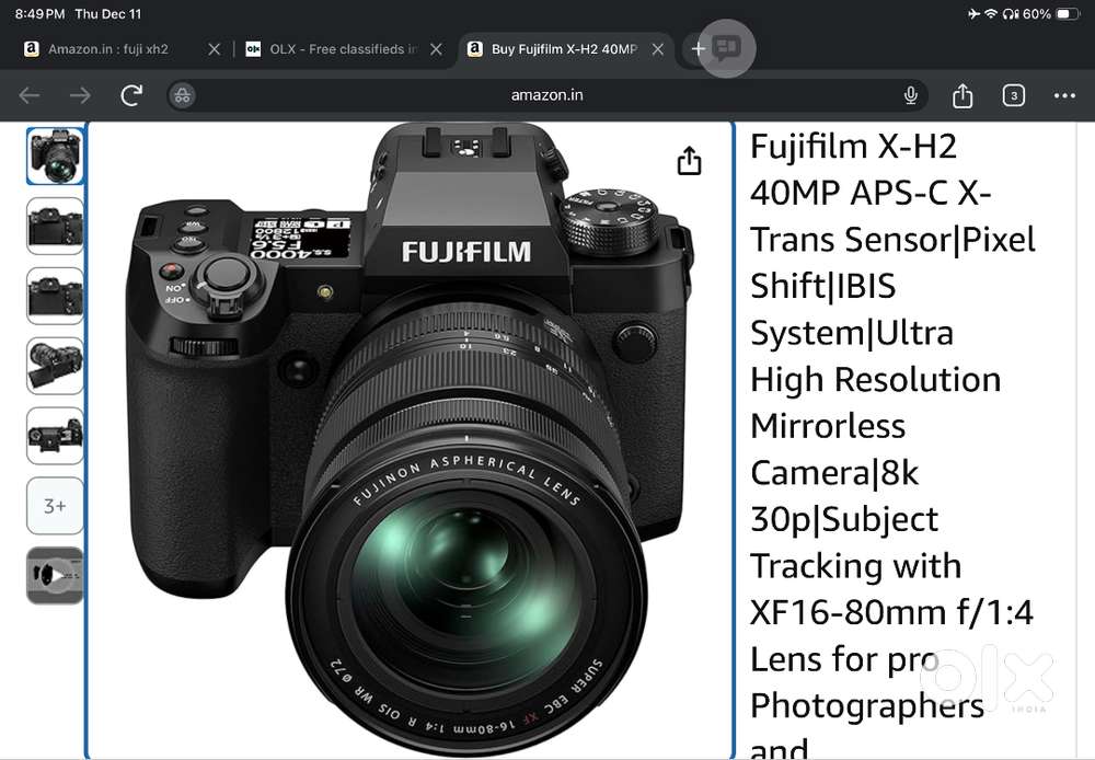 Fujifilm xh2
