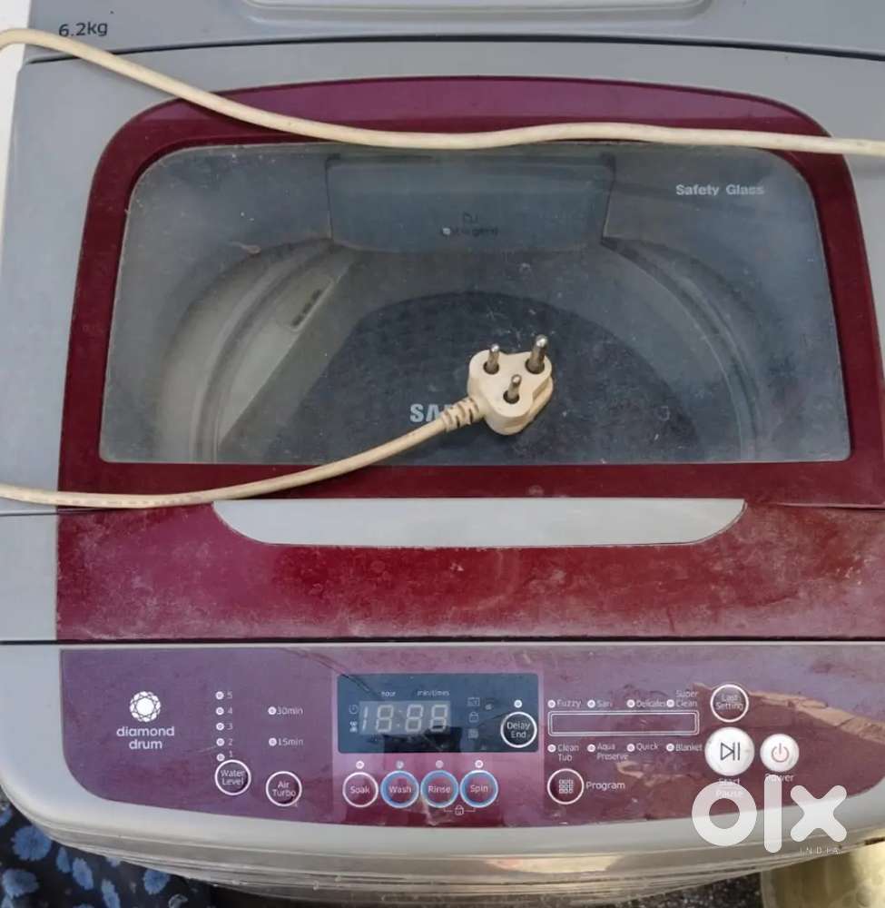 Samsung washing machine 6.5kg and free washing machine cover
