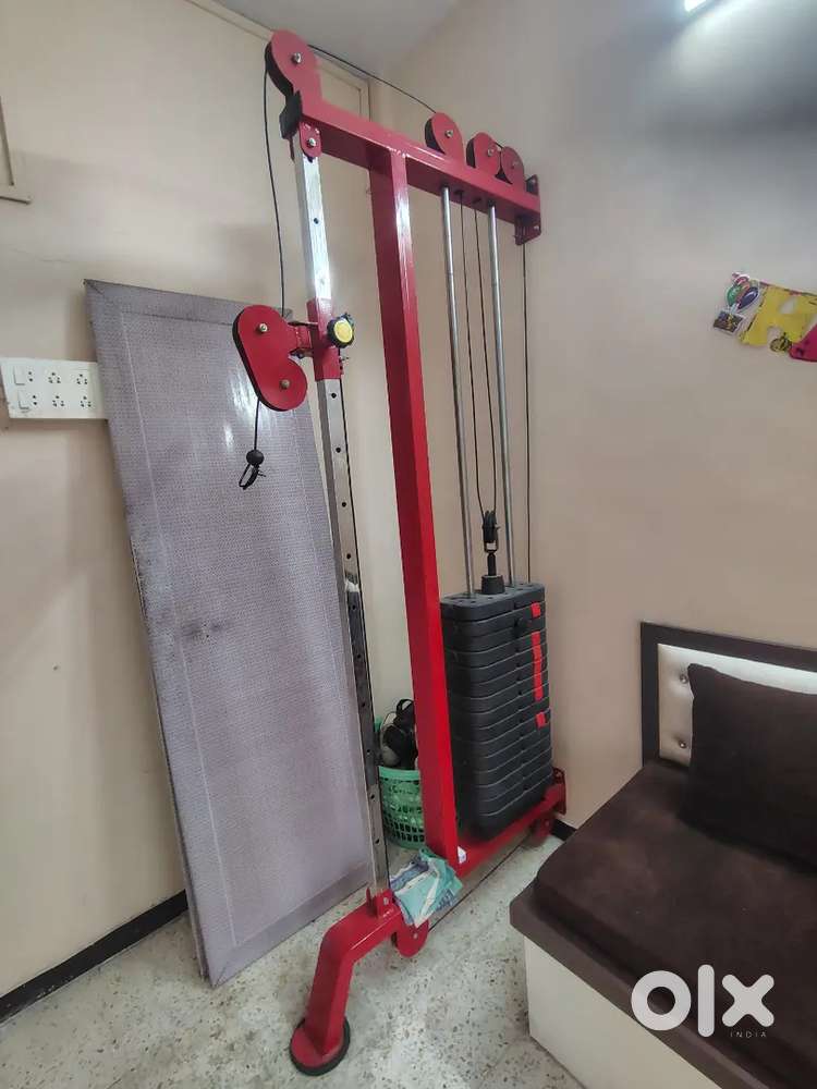 Lat Pulldown + Cable Machine for Home Gym – Strong & Smooth Pulley