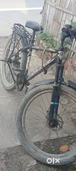 गैंग साइकिल मोटा पहिया डबल डिस्क