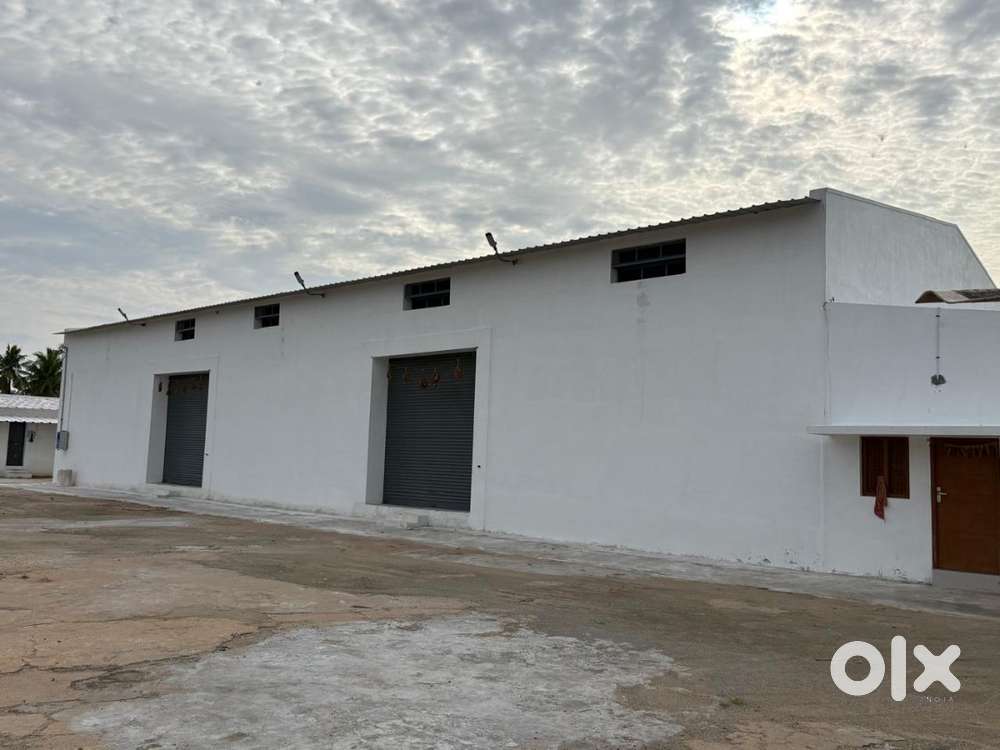 .Godown / Factory Shed / Storage Space For Rent . Modakkuruchi, Erode