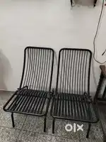 Set of 4 Strong steel chairs