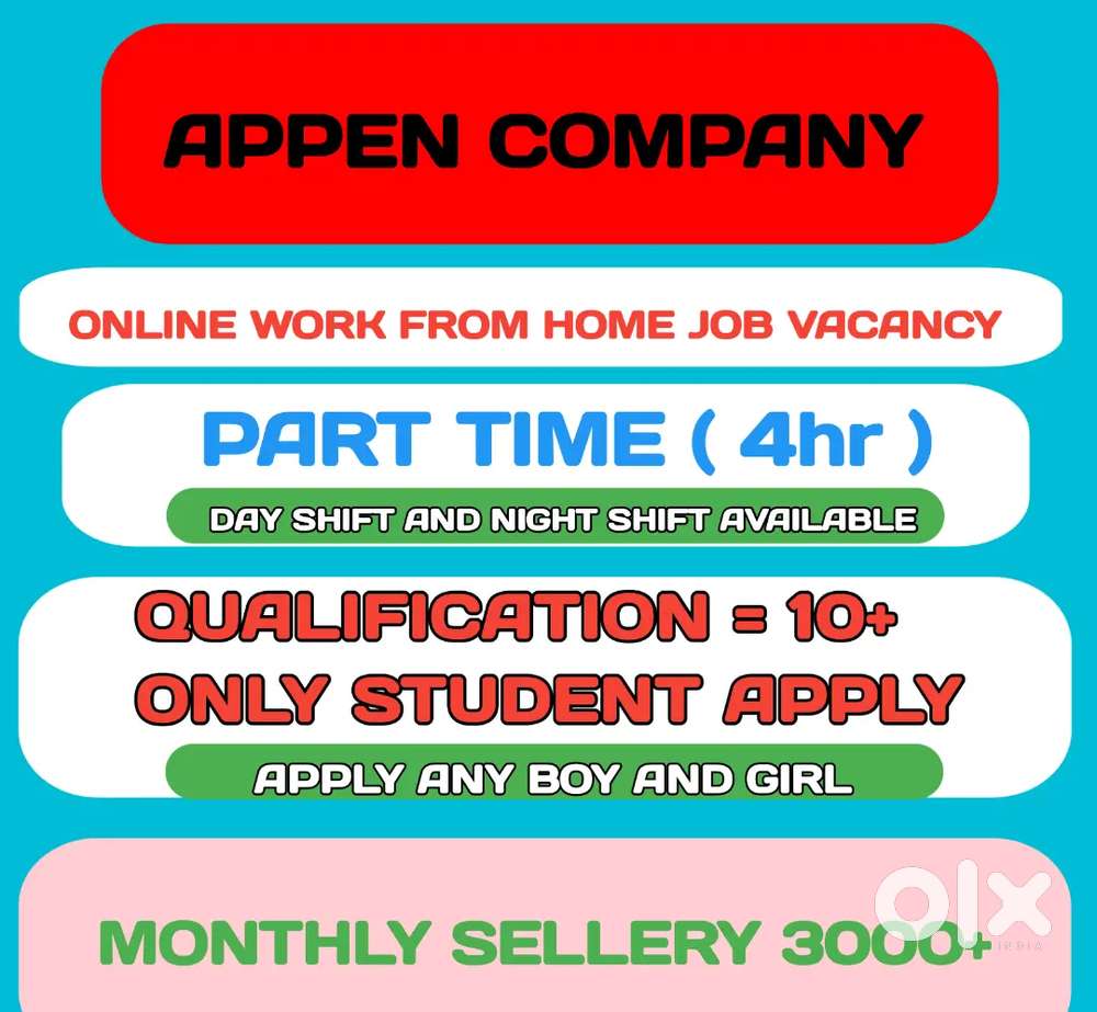 Work From Home Online Job Data Entry D12