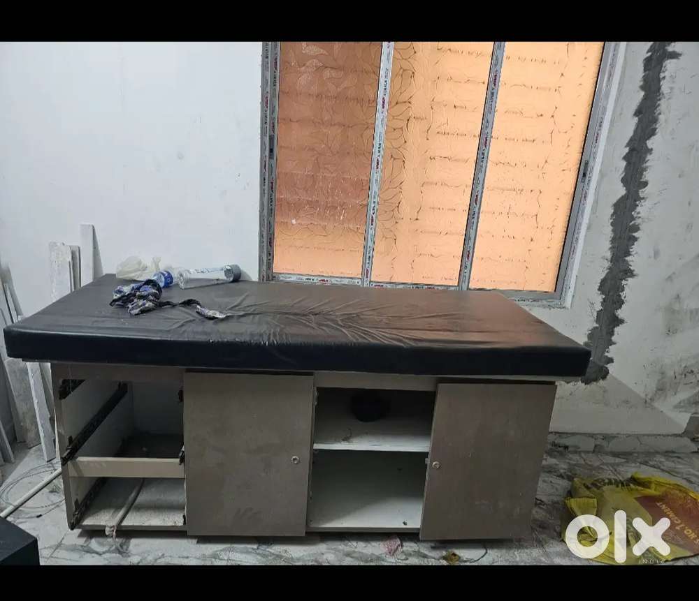 Spa bed with mattress