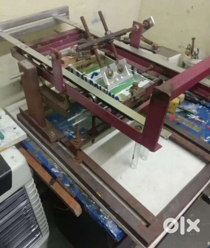 Round Bottles Screen printing machine