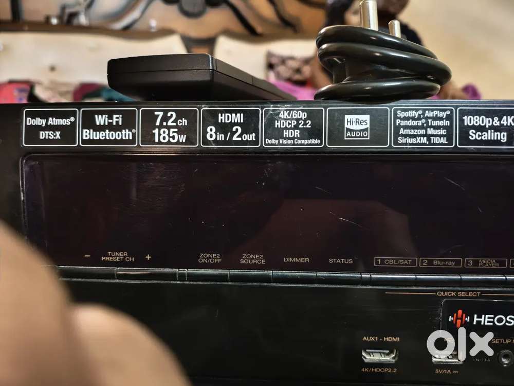 Denon X Series AVR-X2400H 7.2 Channel AV dolby Atmos Receiver US model