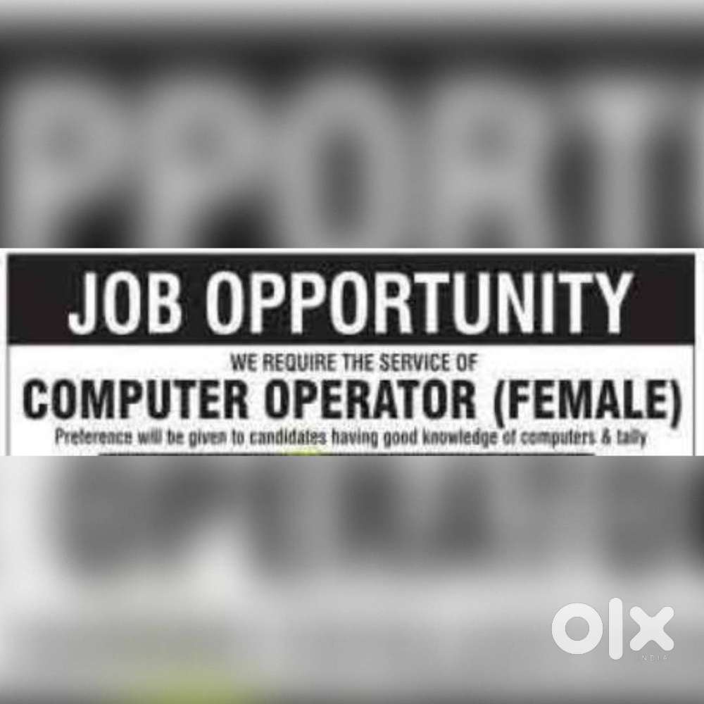 female computer operator
