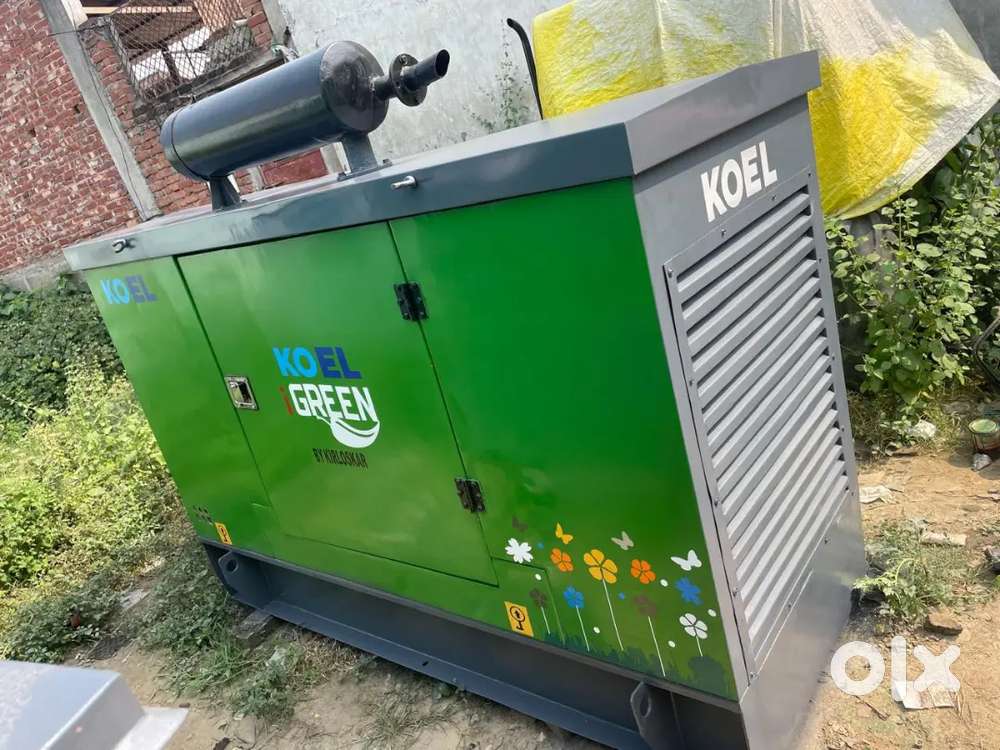FUEL EFFICIENT SILENT GENERATOR 2 SAAL KI WARRANTY AIR FREE DELIVERY