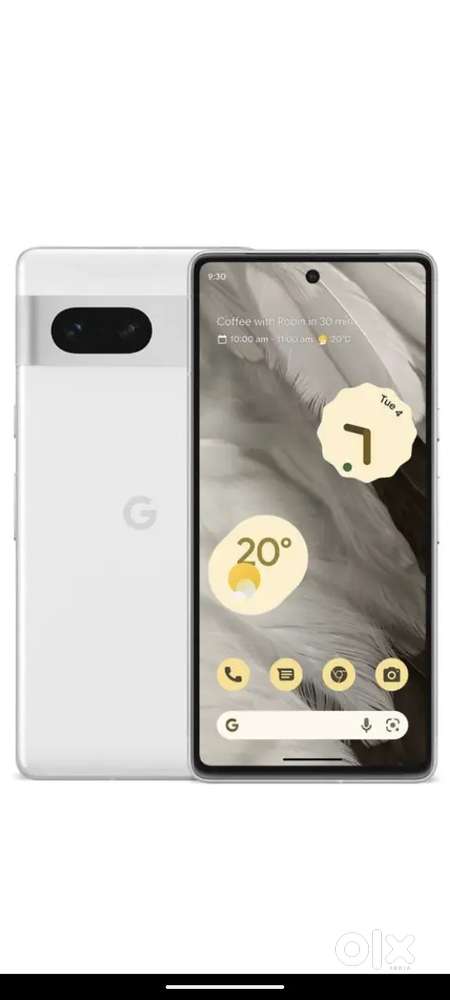 Pixel 7 in new condition, bill - box available