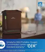 Philips Respironics SimplyGo Portable Oxygen Concentrator