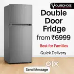 Double Door Refrigerator for Salemultiple brands are available