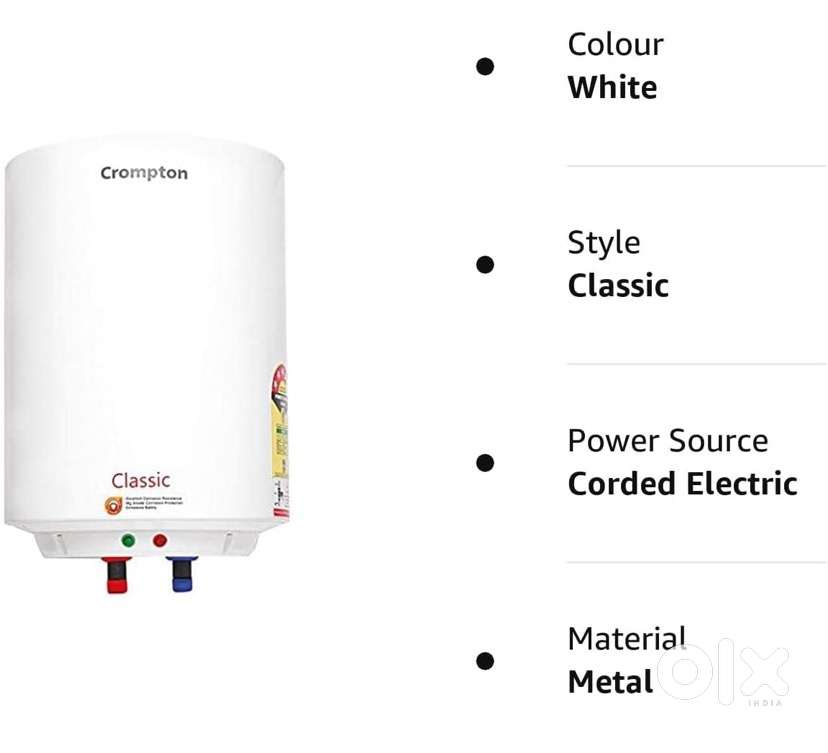 CROMPTON Classic Wall Mounted Water Heater
