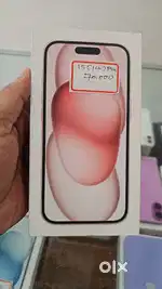 I phone 15 128gb Indian bill pak one year warranty