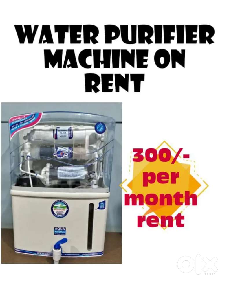 Water purifier machine on Rent