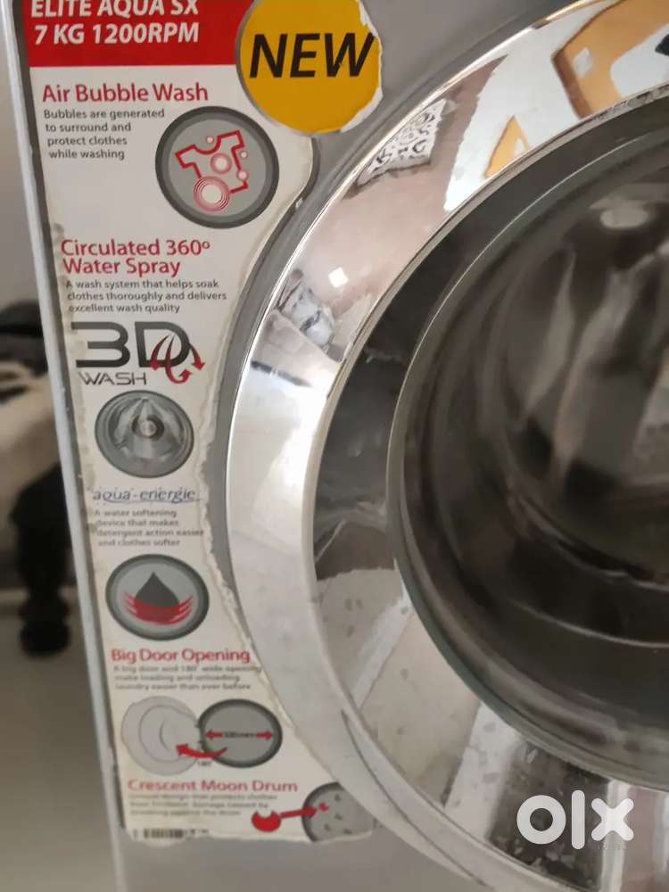 Ifb front load 7kg elite aqua sx 1200PM