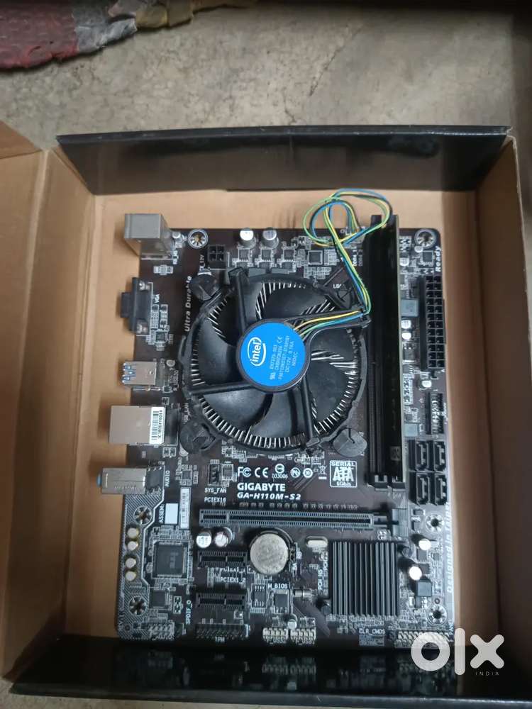 G4400 processor+gigabyte 6th gen motherboard+8gb ram