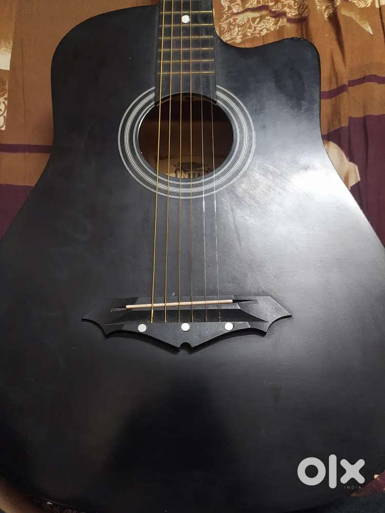 Black Acoustic Guitar