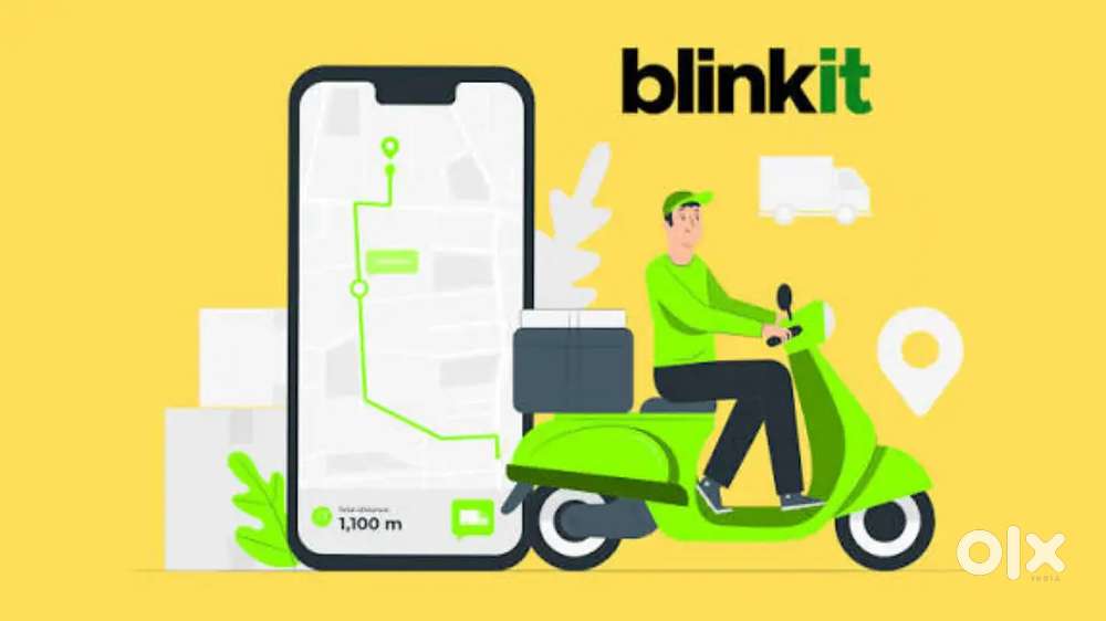 Blinkit grocery delivery partner job