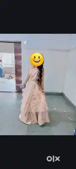 Stylish lancha (lenga ,choli, dupatta)