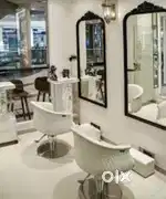 Salon working women and girls