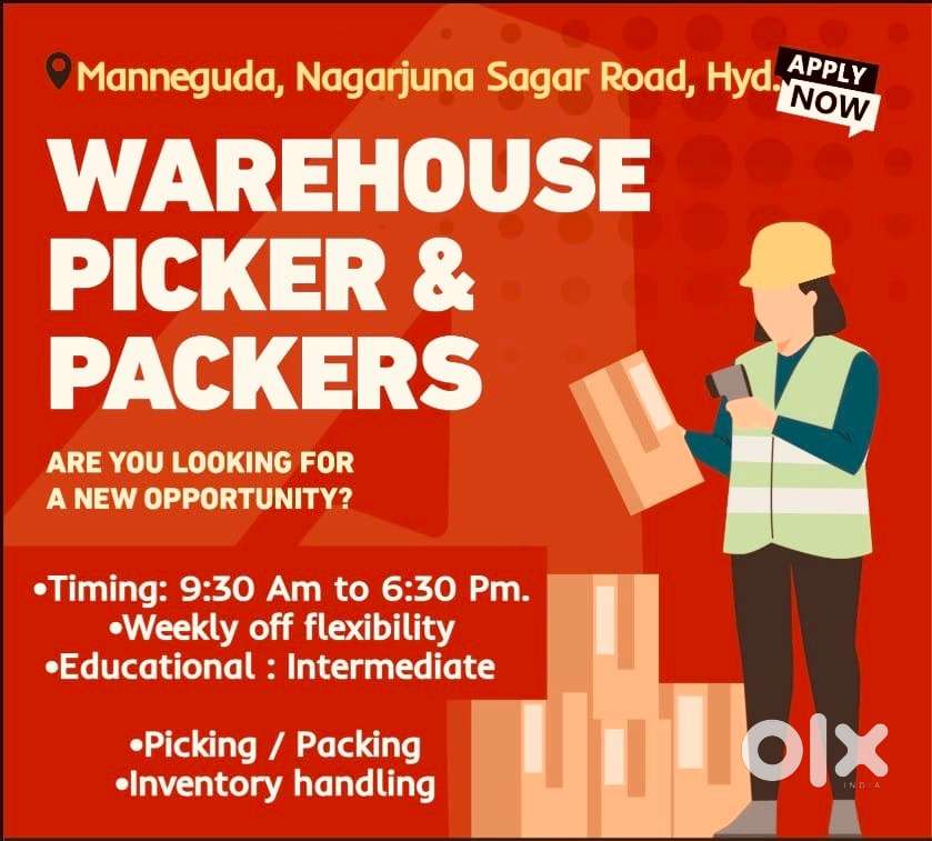 Warehouse Pickers and Packers
