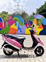 TVS Scooty streak in pink colour