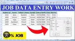 I am looking to work in Microsoft Excel- part time