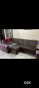 L shaped sofa