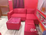 Sofa set 2 short bench 1 table
