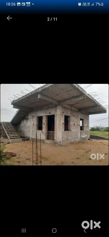 2 BHK house for sale Under construction near Kodurupadu