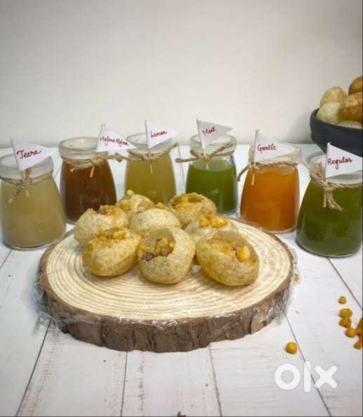 Pani Puri Seller at our Shop