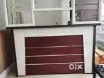 Reception/Clinic/Office Table with Racks & Cash Drawer(Good Condition)