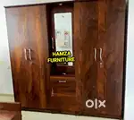 HAMZA FURNITURE New designer stylish look particle wood wardrobe
