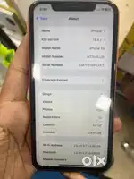 Iphone xr All original back panel crack hai sab working hai