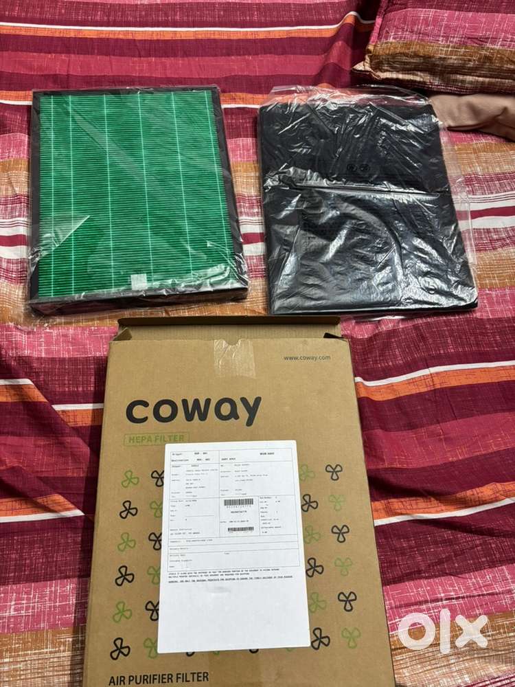 Coway Air purifier Carbon & Hepa filter set (Model- AirMega 150)