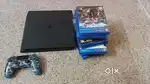 Ps4 1 tb full kit with 2 controller