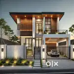 Best Gated Community House and Villas with interior,Bank Loan