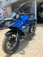 Suzuki gixxer sf 150 showroom test ride bike