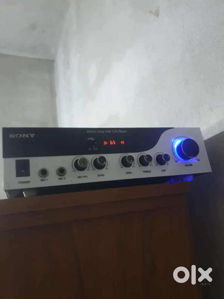 Amplifier assembly amplifier 2.1  sub 300 whatts