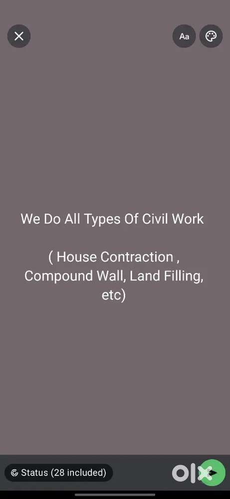 Civil contractor