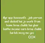 Work from home