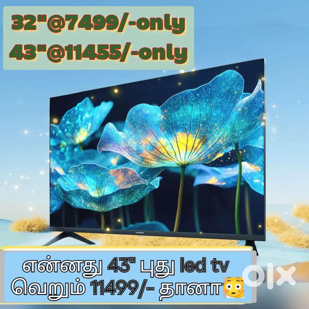 Mega offer sales _& new sony 43 inch smart led tv @11555