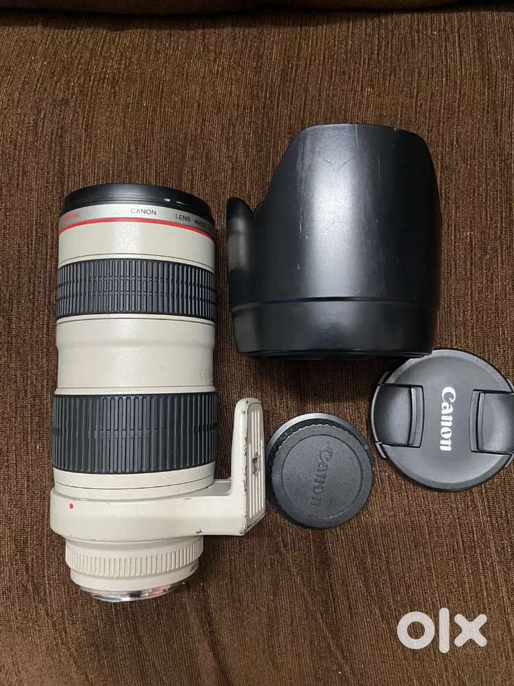 Canon 70-200mm EF 2.8 Lens & Sigma Canon EF to Sony E Lens  Converter