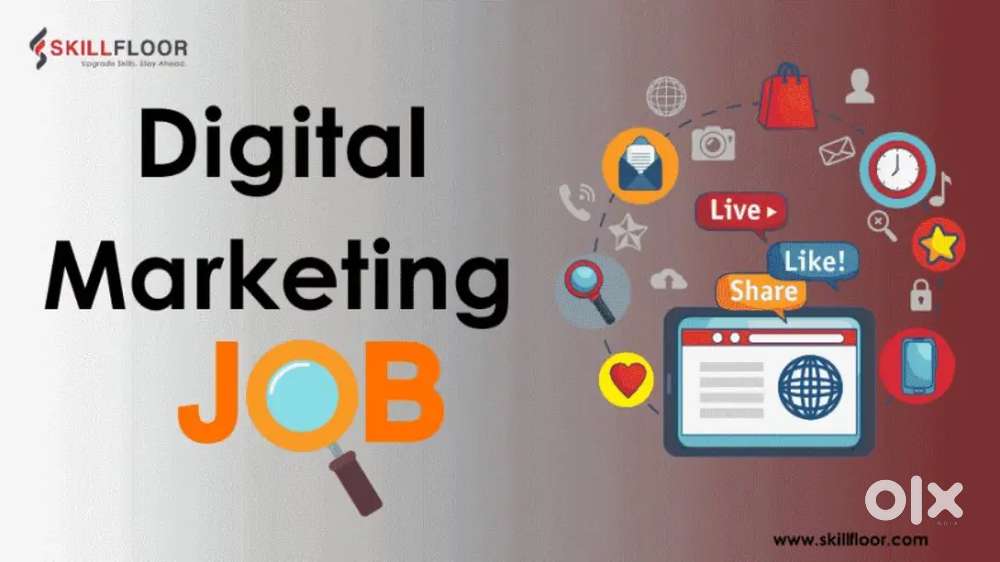 Requirement for Digital Marketing or Social Media Marketing job