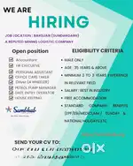 FULL TIME JOB IN SUNDERGARH FOR MINING COMPANY