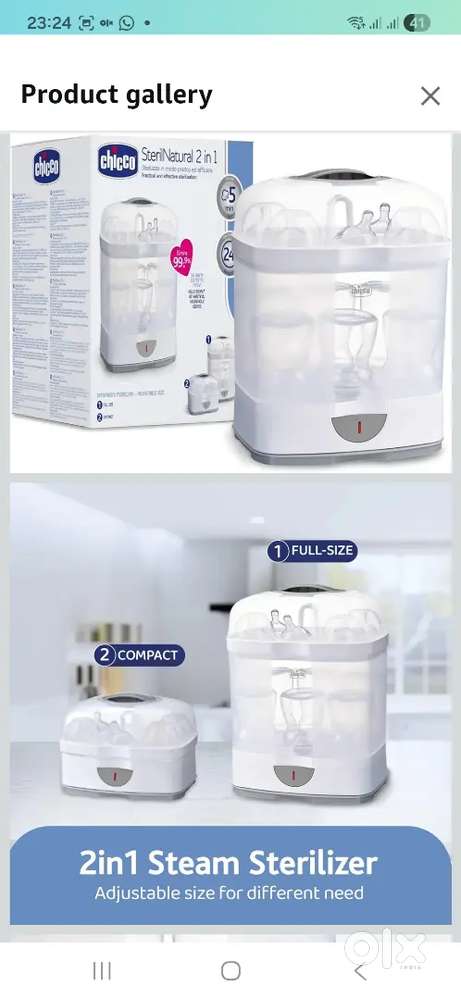 Chicco Steam Sterilizer